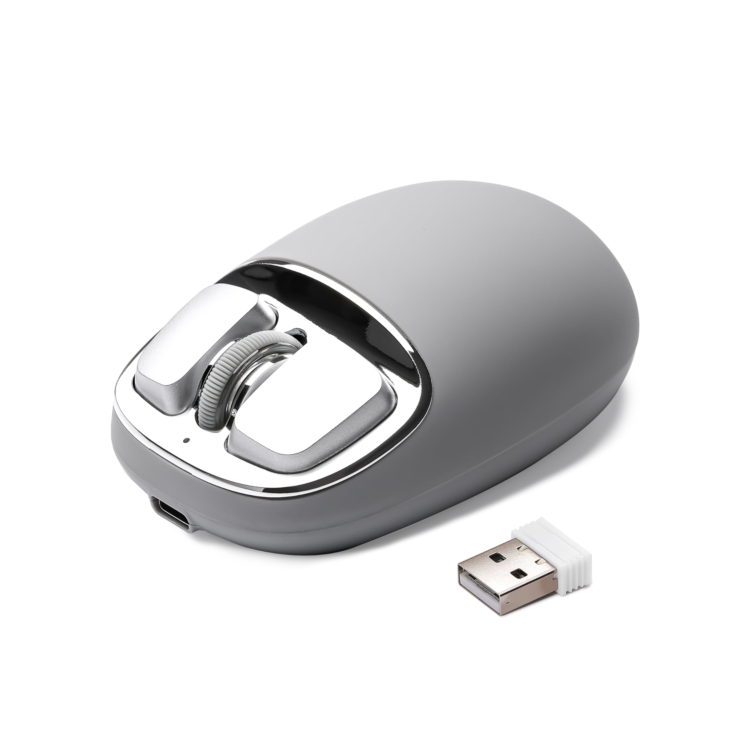 

YUNZII C1 Wireless 4800 Optical 3 Modes for and Certified for Technical Standards Mouse, Silicone, DPI, Tracking, 6-Level Adjustment,
