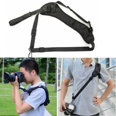 Rychloupínací popruh na fotoaparát - Nastavitelný popruh přes rameno, krk pro DSLR/bezzrcadlovky, Pohodlné a bezpečné nošení