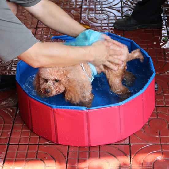 Piscină de nisip pătrată pliabilă din PVC, cu nisip, pentru copii, animale de companie, jucărie de plajă portabilă, cadă de baie pentru animale de companie, bază întărită, kit de joacă cu nisip reutilizabil