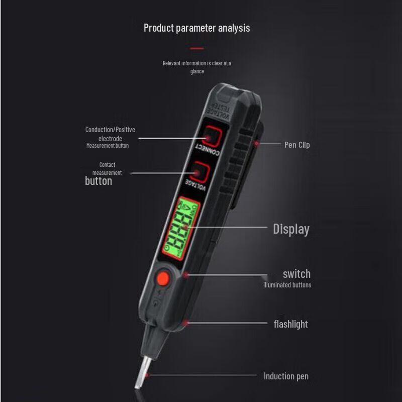DELIXI H1 Digital Non-Contact Voltage Tester Pen