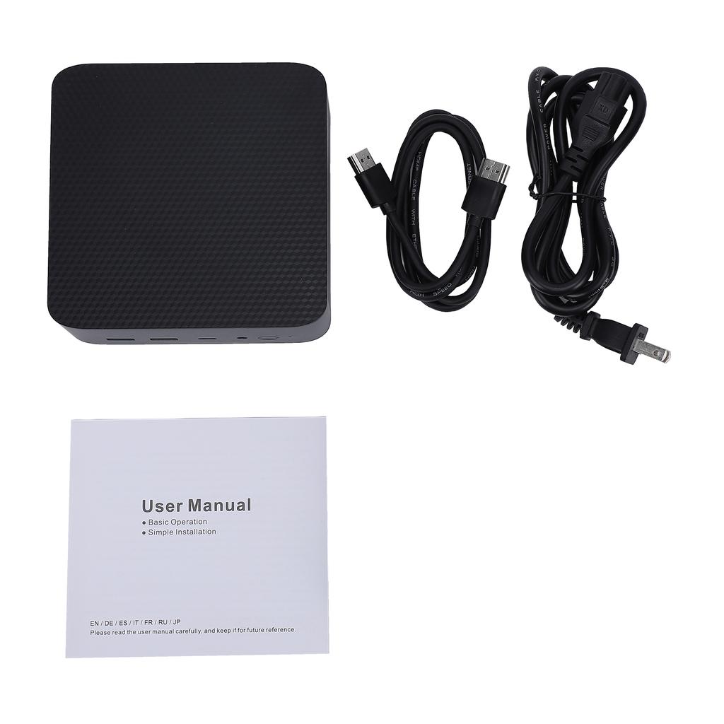 Mini PC Desktop Computer for AMD Ryzen 7 8745HS 8 Core 16 Thread S Up To 4.9GHz WiFi 6 Bluetooth 5.2 Support Triple