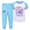 Children's Summer Sports T-shirt And Pants Two-piece Sportswear Set Short-sleeved Printed Clothing Suit