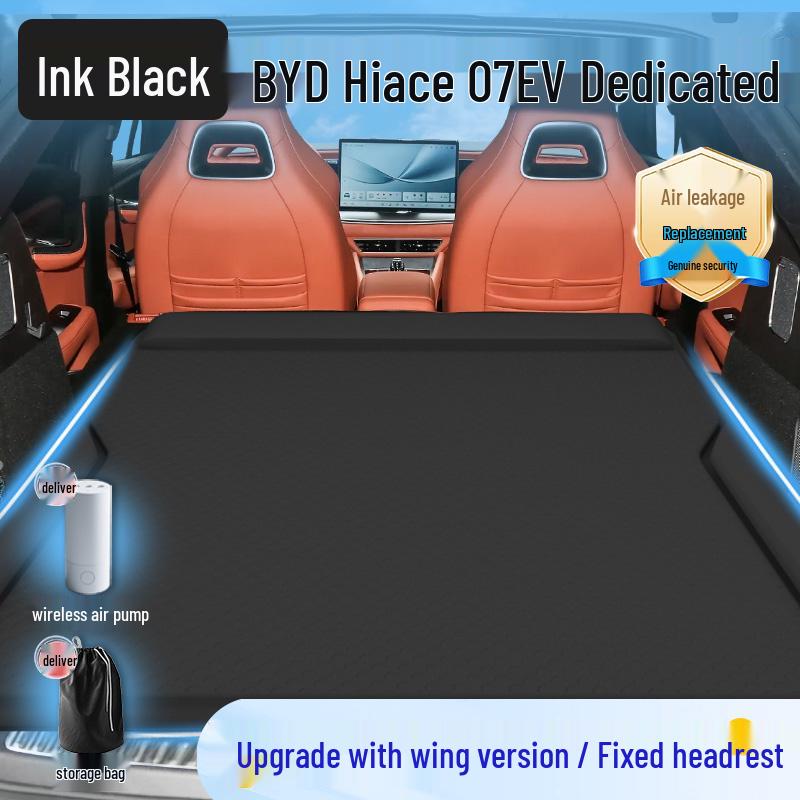 BYD Sea Lion 07 EV Mattress: Inflatable Car Bed for Comfortable Sleeping In Trunk.