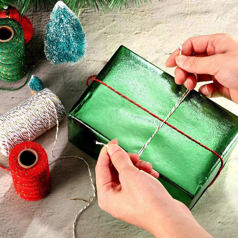 100m Macrame Cord Rope Luxury Soft Jute Twine Colored Twisted Rope for DIY Crafts Wall Hanging Plant Hangers Wool Weaving