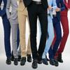 Fashionable Casual Business Dress Pants for Men, Korean-style Slim-fit Pants