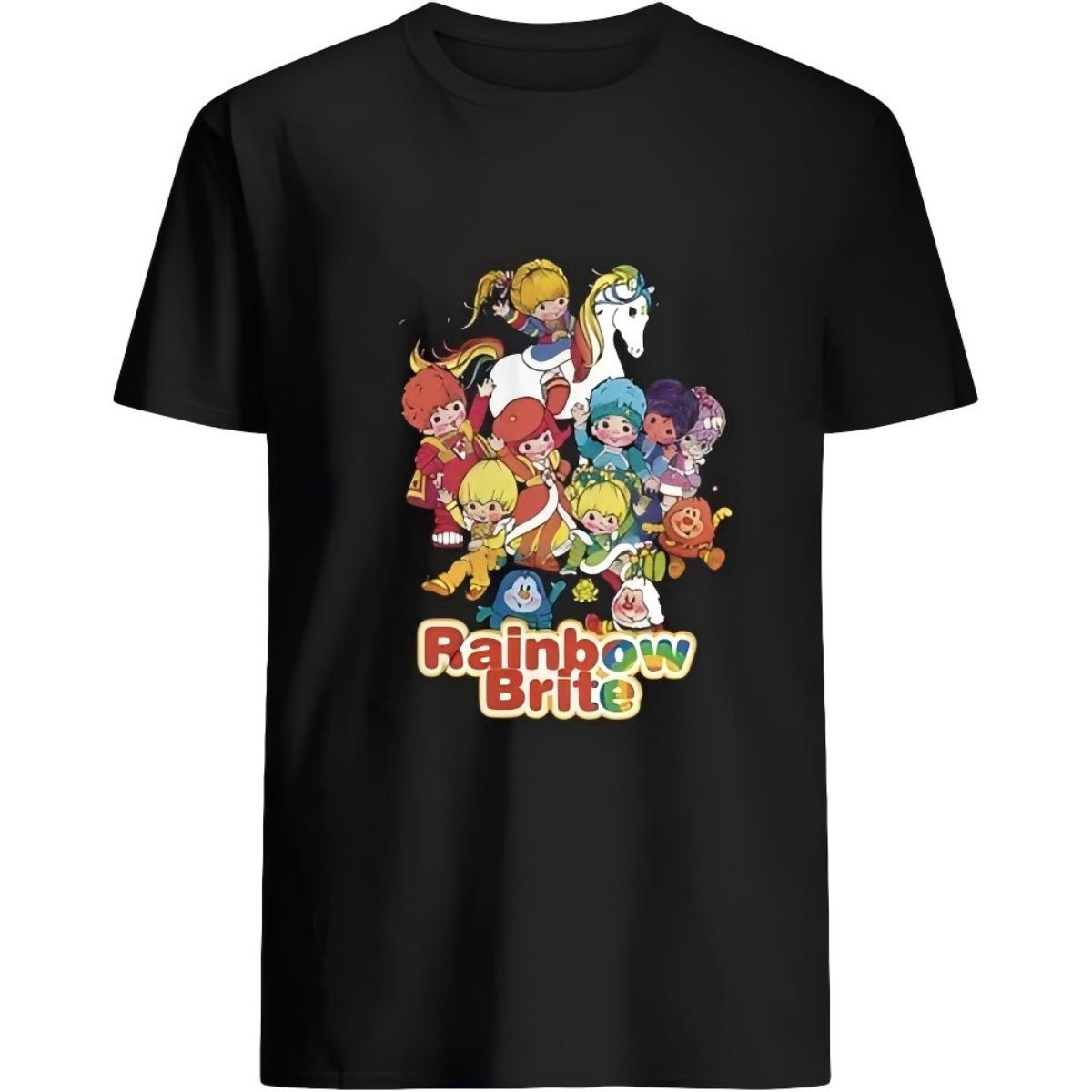 Rainbow Brite Cast T-Shirt S чёрный