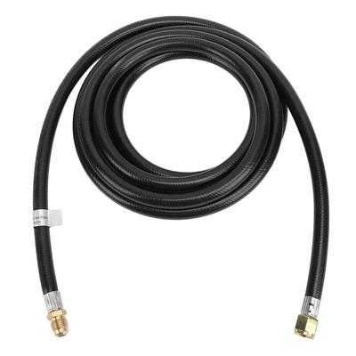 12FT Extension Hose Rubber 3 8 Inch Female Flare Fitting X 3 8 Inch Male Flare Fitting Hose for Gas Grill RV Turkey