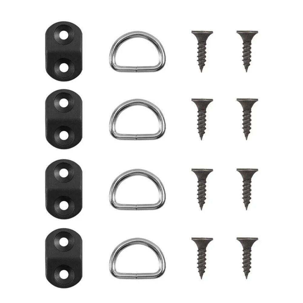 Flat Screen Net Fixings Clips Ring Loop Tie Down Hook Part Fixings D-type Pull Ring  SUV Pickup