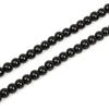 Black Onyx Agate Beads DIY Handmade Natural Stone For Jewelry Making Round Shape 3/4/6/8/10mm