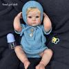 18'' 48cm Full Vinyl Body Reborn Baby Doll Bettie Adorkable Realistic Baby Doll Toys Hand Painted 3D Skin Newborn Dolls Children Holiday Surprise Gift