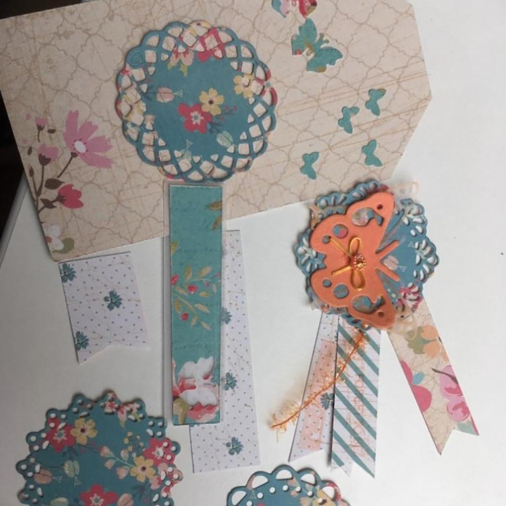 4Pcs Round Lace Metal Cutting Die Stencils DIY Scrapbooking Album Embossing Tool