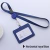 Customizable ID Badge Holder and Lanyard for Access Control and Name Tags