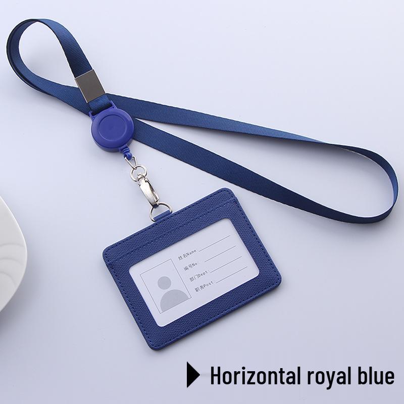 Customizable ID Badge Holder and Lanyard for Access Control and Name Tags