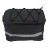 Bike Rear Rack Bag Waterproof Reflective Large Capacity Bicycle Back Rack Carrier with Rain Cover