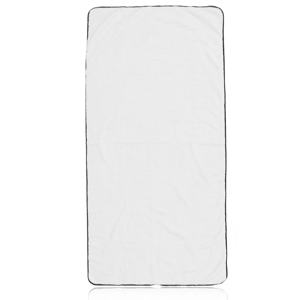Coral Fleece Towel 60x120cm Breathable Salon Towels High Water Absorption Soft Towels White Towels