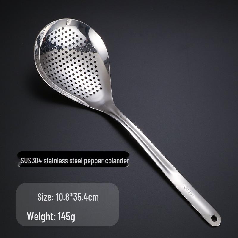304 Stainless Steel Kitchen Colander for Dumplings, Noodles, and Frying