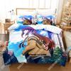 Anime Steins Gate Bedding Set Single Twin Full Queen King Size Bed Set Aldult Kid Bedroom 3D Anime Bed Sheet Set