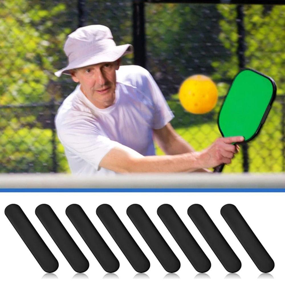 10 Pcs Black Silver Golf Club Weighted Lead Sheet Self-adhesive Universal Pickleball Lead Tape Pickleball Paddle Tape