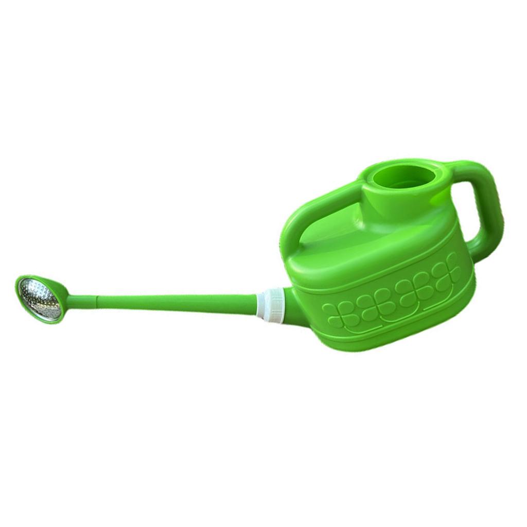 Multipurpose Outdoor Watering Container Adjustable Flows Spout Removable Sprayer Nozzle Comfort Handle For Balcony Plant