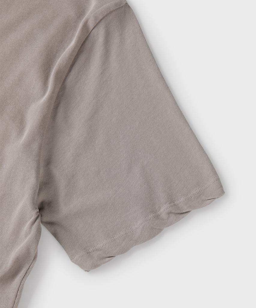 PANICALE Beige Vintage Washed T-Shirt (Type A)
