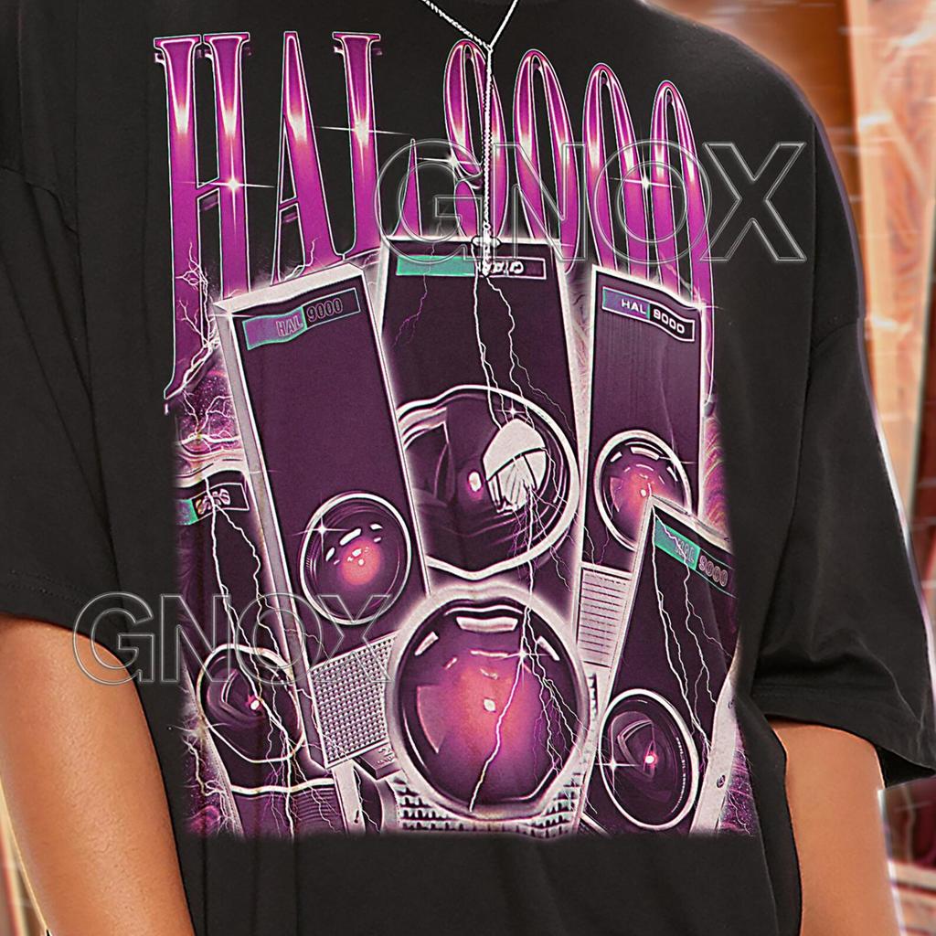 HAL 9000 Shirt, Hal 9000 Tshirt, Hal 9000 Fan Tees, Hal 9000 Retro 90s Sweater, Hal 9000 Merch Gift, Hal 9000 Film Shirt #saf