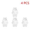 Clear Doll Display Box For Labubu - Dustproof Transparent Storage Case, Diy Collectible Accessories & Party Gift