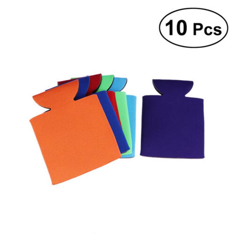 13*10CM Cup sleeve 10pcs Camping Beer Cola Water bottle Holder Neoprene Home Party Wedding Birthday Decoration