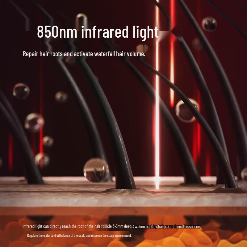 Breo Scalp3 Red Light Smart Scalp Massager CN plug (adapter included)