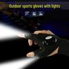 Cross-Border LED Flashlight Fishing Gloves - Night Repair & Luminous Finger Lights.