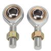 2Pcs M10 Thread Rod End Joint Bearing Left Right Hand Thread Tie Rod Ball Joint For ATV