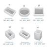 Square Round Rectangle Mould Geometric Decorative Ornament Decors Silicone Mold