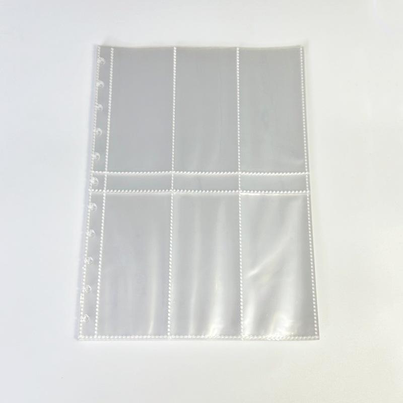 

Страницы-вкладыши для альбома для карточек: Одинарные, четырех- и девятикарманные вставки на кольцах