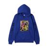 JoJo Bizarre Adventure Hoodie Unisex Fleece Sweatshirt Color Manga Print Autumn Winter Pullover