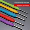 Crochet Hook Set with Soft Handle & Stainless Steel Needles for DIY Handmade Knitting