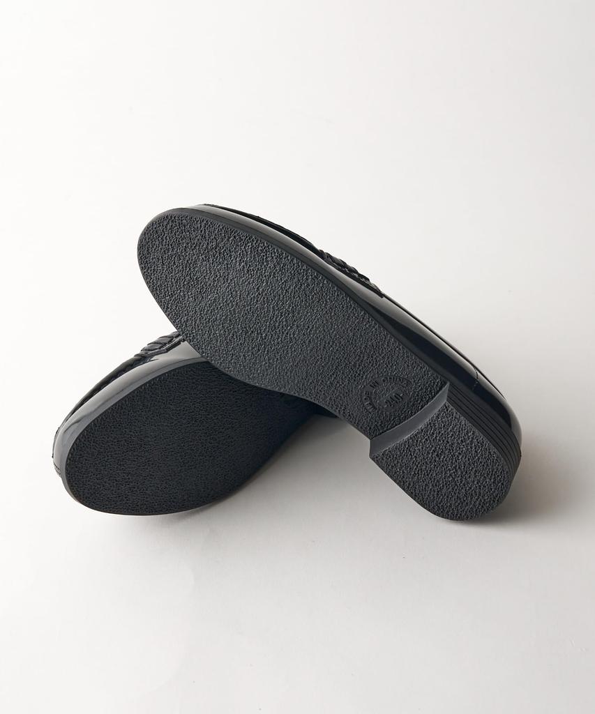WEGO School Loafers for High School and Junior High School Perfect Gift for Size Black Students, Girls, 22cm,