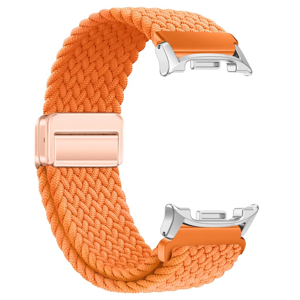 1 st Magnetiskt armband för Samsung Galaxy Watch 8 Band 40/44mm Sport Flätat Loop för Galaxy Watch 8 Classic/Ultra 2025 Band