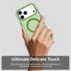 Luxury Magsafe Frosted Phone Case For IPhone 17 Air 16 15 14 13 12Pro Cover Anti-Fingerprint IPhone17 Pro Max Cover