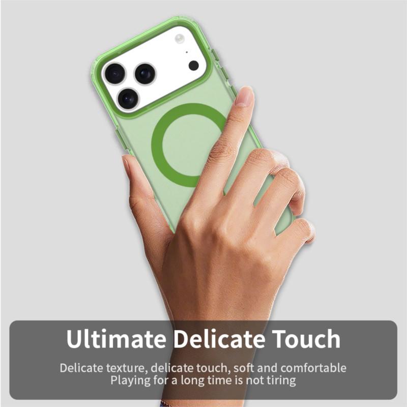 Luxury Magsafe Frosted Phone Case For IPhone 17 Air 16 15 14 13 12Pro Cover Anti-Fingerprint IPhone17 Pro Max Cover