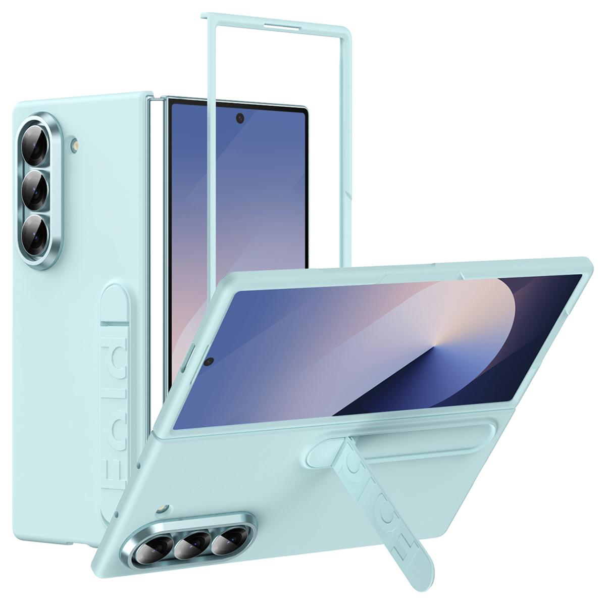 

For Samsung Galaxy Z Fold6 5G Case Kickstand Hard PC Phone Cover (without Screen Protector)