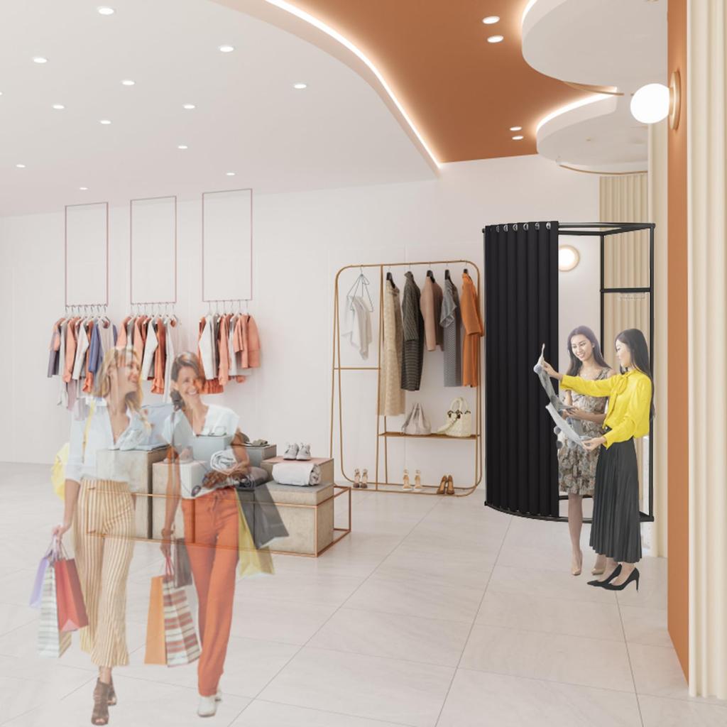 Fiting Fiting Simplu Perdea de Umbrire Protecție Intimitate Dressing Ședință Foto Schimbat Haine Eveniment Îmbrăcăminte Mare Ușor de Instalat Cameră, Cameră,