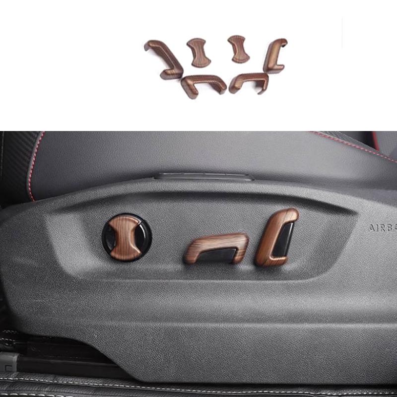 LHD For VW Volkswagen Atlas Teramont ABS Wood Headlight Switch window lift switch Air vent Gear Shift Panel cover
