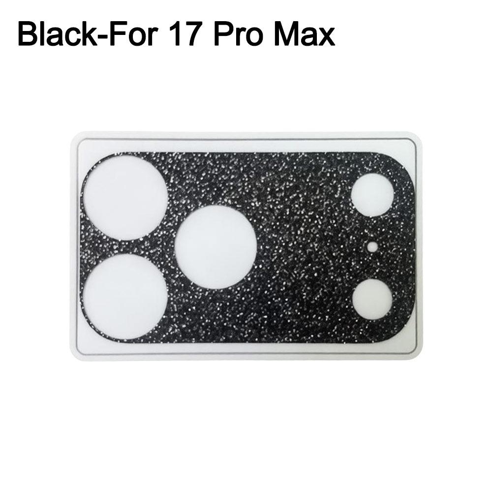 Bling Full Glitter Lens Protector Anti Scratch HD Camera Lens Cover Full Cover Camera Protector for iPhone 17Pro/17 Pro Max