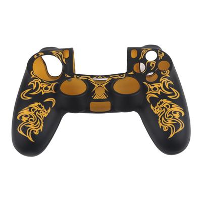 Puha szilikon tok Skin Grip Shell Cover 4 Controller Sárga