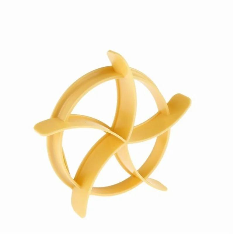Plastic Pastry Cutter Dough Cookie Press Homemade Bread Rolls Molds Stamp Baking Tool
