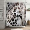 Shower Curtain Nature Abstract Black White Modern Bathroom Decor Waterproof Fabric Washable Artistic Home Textile for Sale