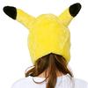 Sazac Fleece Kigurumi Cap, Pokémon Pikachu, TMY-027, One Size Fits All