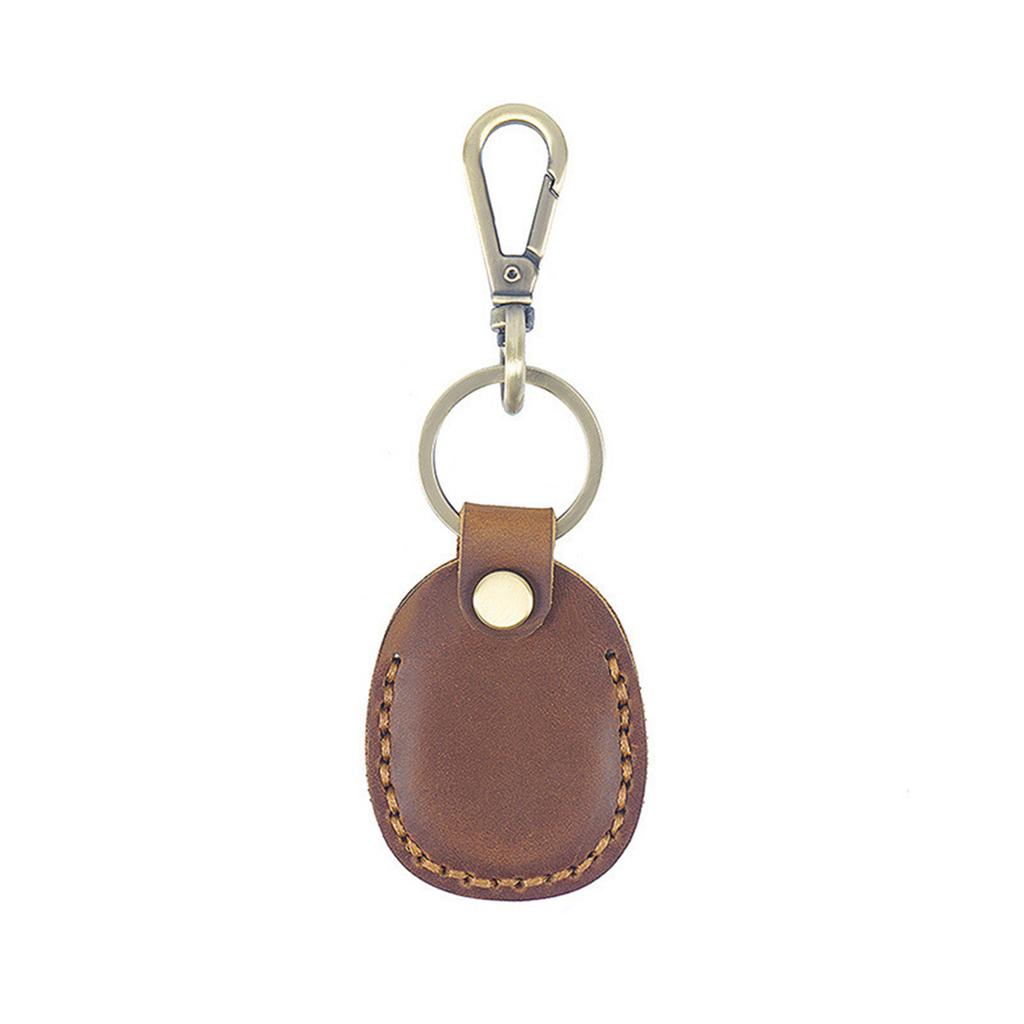 Sturdy PU Leather Keychain Pouches with Multilayer Slots Accessory for Business Professional and Student Daily Use