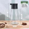 ZISIZ Glass Oil Dispenser Bottle