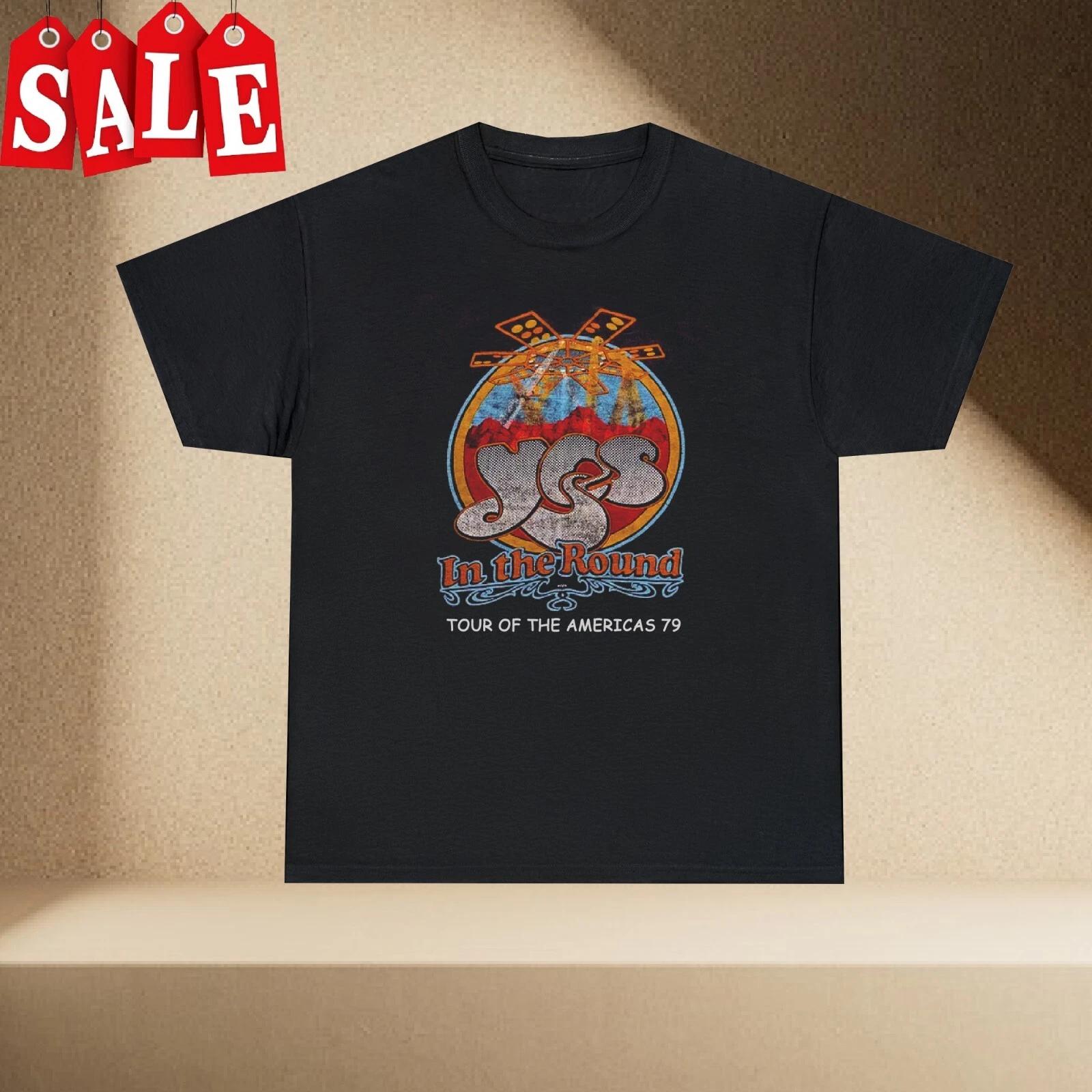 Yes Band in the round tour 79 Gift For Fans Unisex All Size Shirt XXL