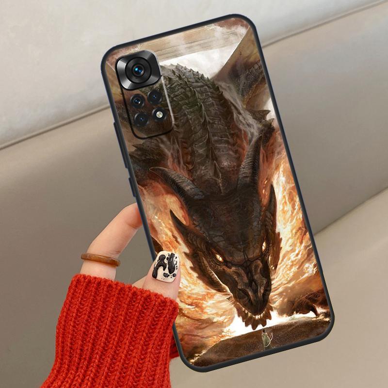 Dragon Cool Art Case For Xiaomi Redmi Note 14 13 12 11 10 15 Pro Plus Cover For Redmi 15 15C 12C 10C 13C 14C
